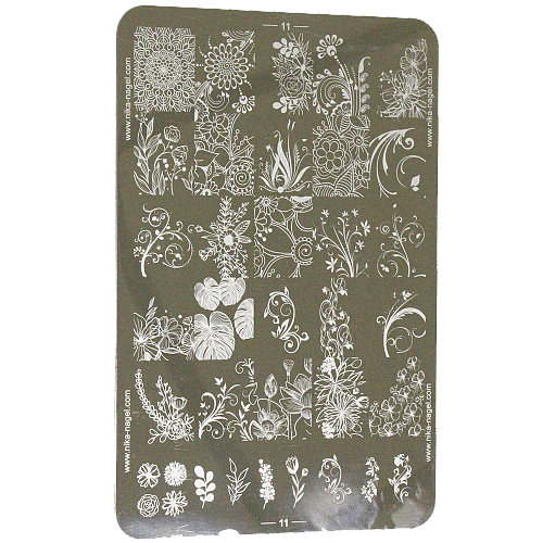 Placa Stamping 11 Nika Nagel - Imagen 2