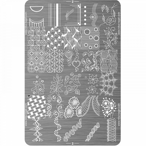 Placa Stamping 2 Nika Nagel