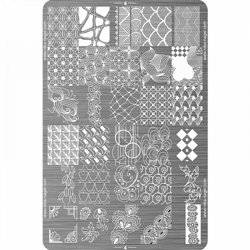 Placa Stamping 4 Nika Nagel