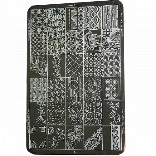 Placa Stamping 4 Nika Nagel - Imagen 2