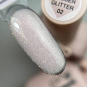 Base Rubber Glitter 02 illusion beauty Nails – 15ml
