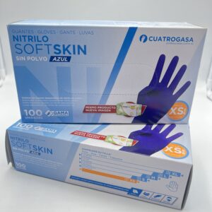 Guantes de Nitrilo 100uds TALLA XS