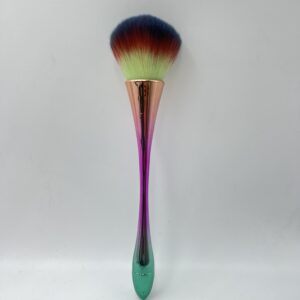 Brocha para polvo multicolor
