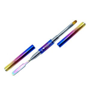 Pincel lengua de gato con espátula